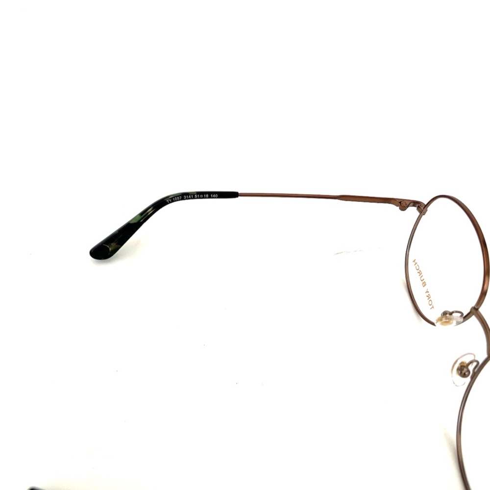 New TORY BURCH Frames Round Metal Glasses TB 1057 3141 51 18 140 Satin Bronze - Picture 7 of 13